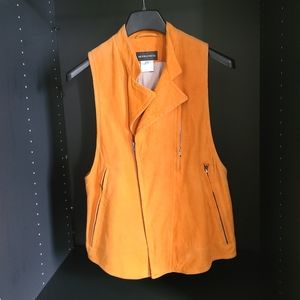 ANN DEMEULEMEESTER leather vest